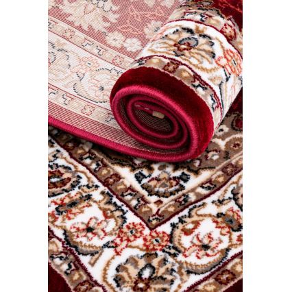 Orientalischer Teppich DUBAI 80x150 cm 2300 g/m2 mehrfarbig/rot