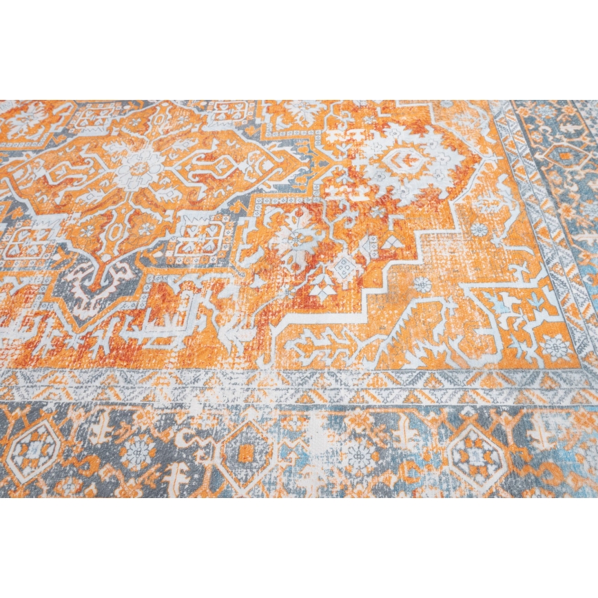 Orientteppich DOVE-VINTAGE 120x170 cm 2600 g/m2 orange