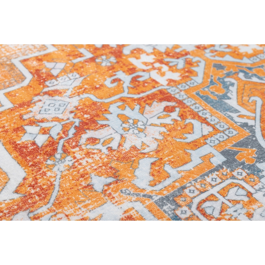 Orientteppich DOVE-VINTAGE 120x170 cm 2600 g/m2 orange