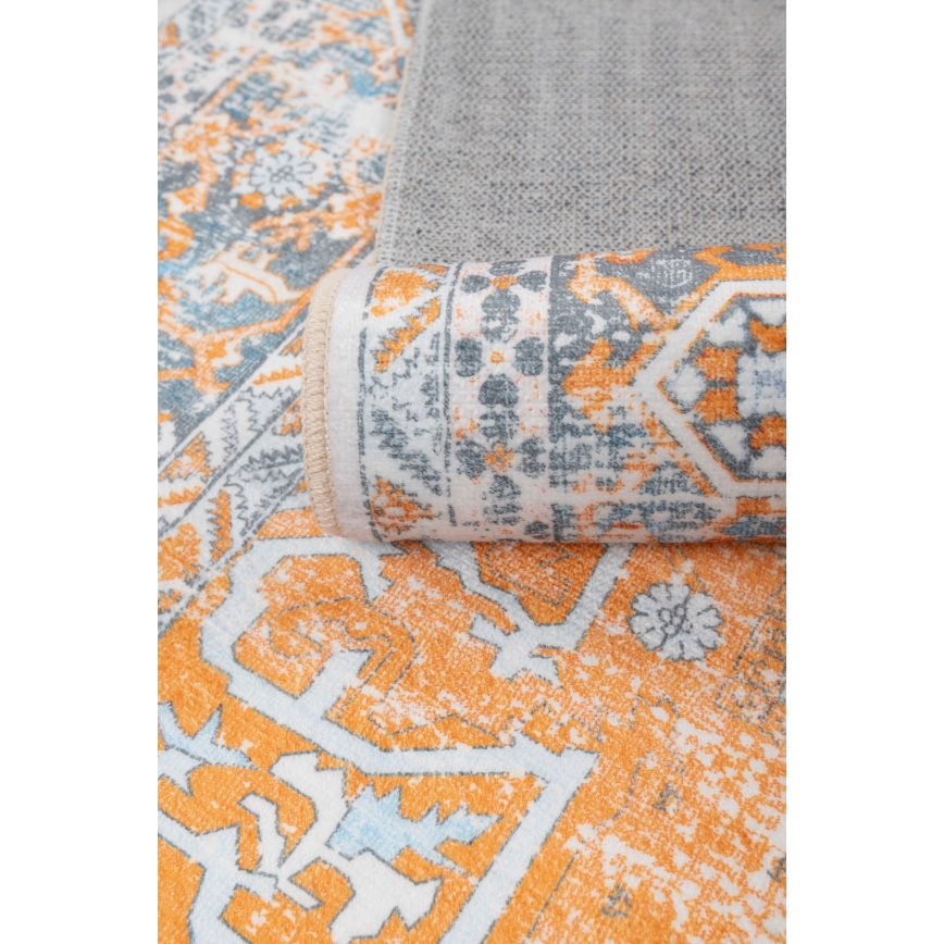 Orientteppich DOVE-VINTAGE 120x170 cm 2600 g/m2 orange