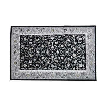 Orientteppich GRECE 120 x 170 cm, 2150 g/m², schwarz/grau