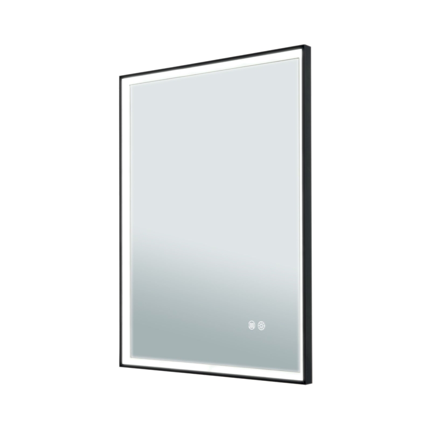 Miroir mural chauffant de salle de bain avec rétro-éclairage FRAME LED/48W/230V 3000/4000/6000K 60x45 cm IP44