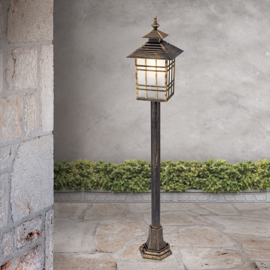 Lampada da esterno KIKO 1xE27/11W/230V IP44 bronzo/patina
