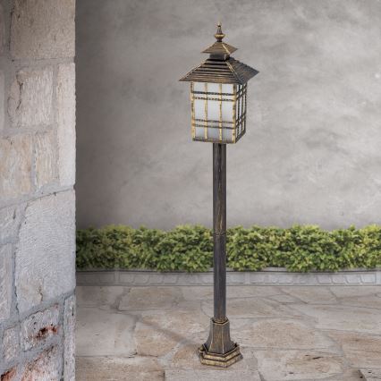 Lampada da esterno KIKO 1xE27/11W/230V IP44 bronzo/patina