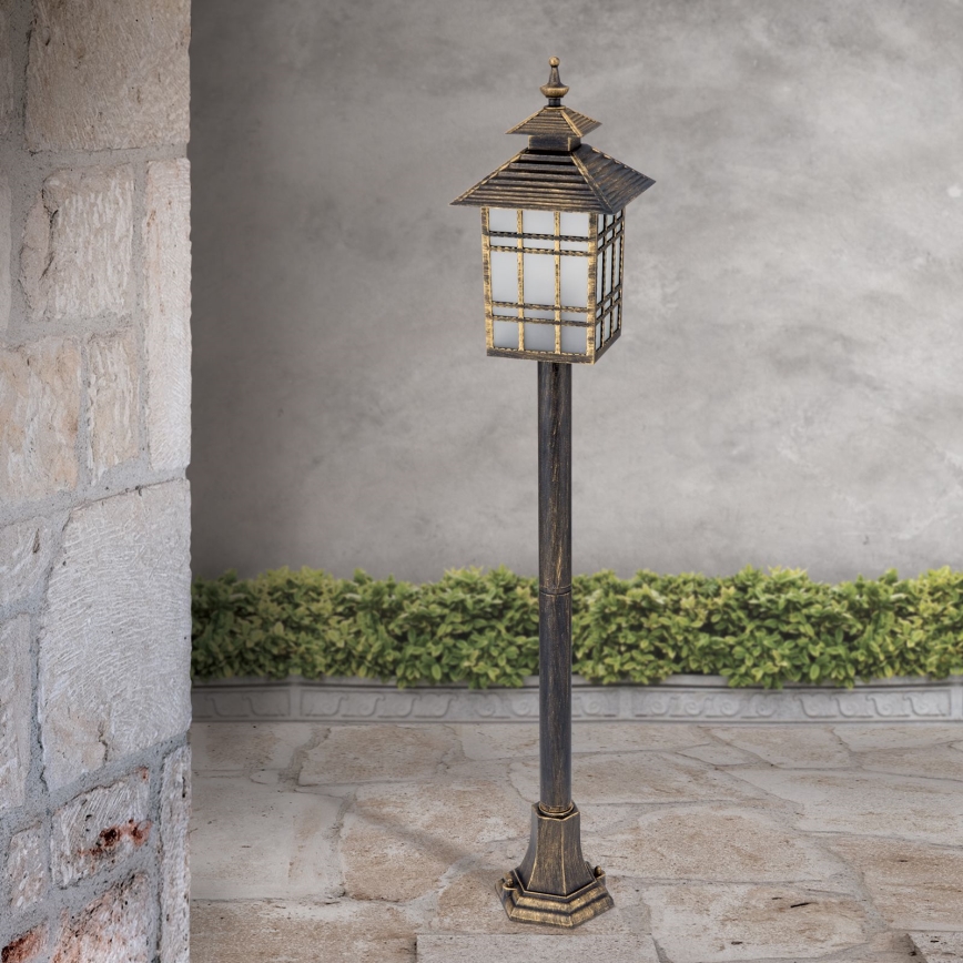 Lampada da esterno KIKO 1xE27/11W/230V IP44 bronzo/patina