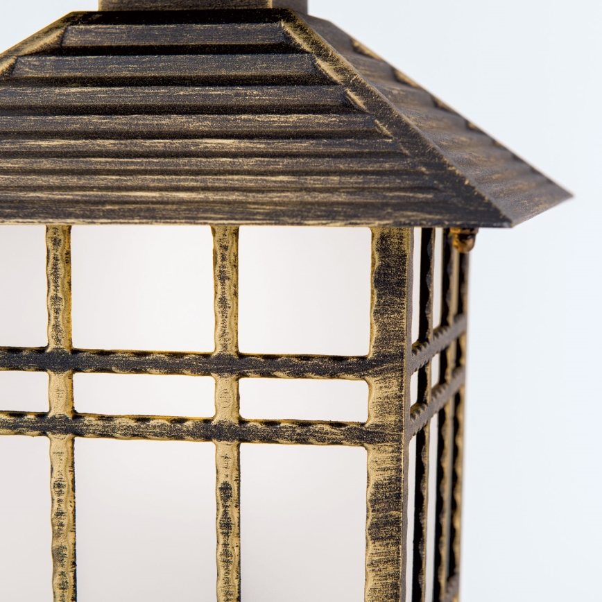 Lampada da esterno KIKO 1xE27/11W/230V IP44 bronzo/patina