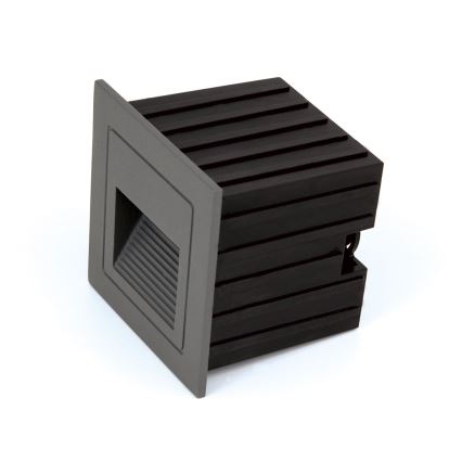 Lampada LED da incasso LORO LED/2W/230V IP65 antracite