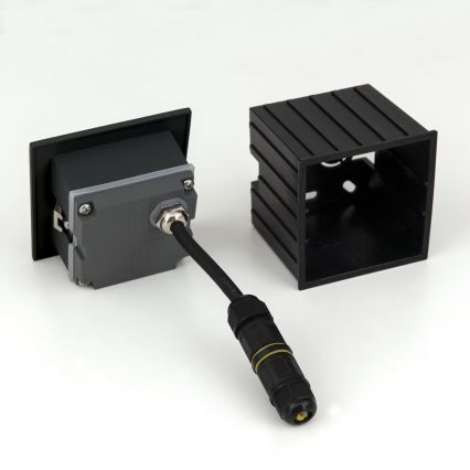 Lampada da incasso LED LORO LED/2W/230V IP65 nero