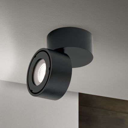 LED Dimmbares Badezimmer-Einbaustrahler HARVEY LED/15W/230V IP65 Schwarz