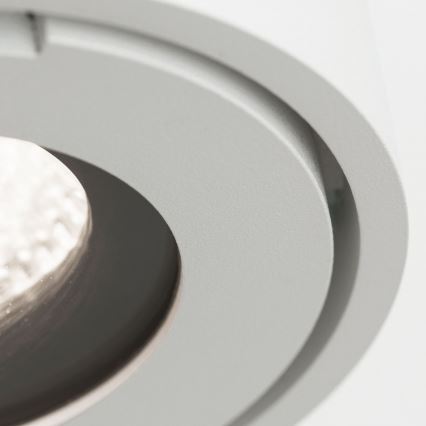 Spot encastré LED dimmable pour salle de bain HARVEY LED/15W/230V IP65 blanc