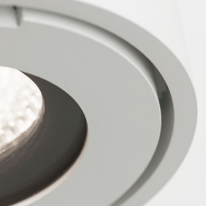 Spot encastré LED dimmable pour salle de bain HARVEY LED/15W/230V IP65 blanc