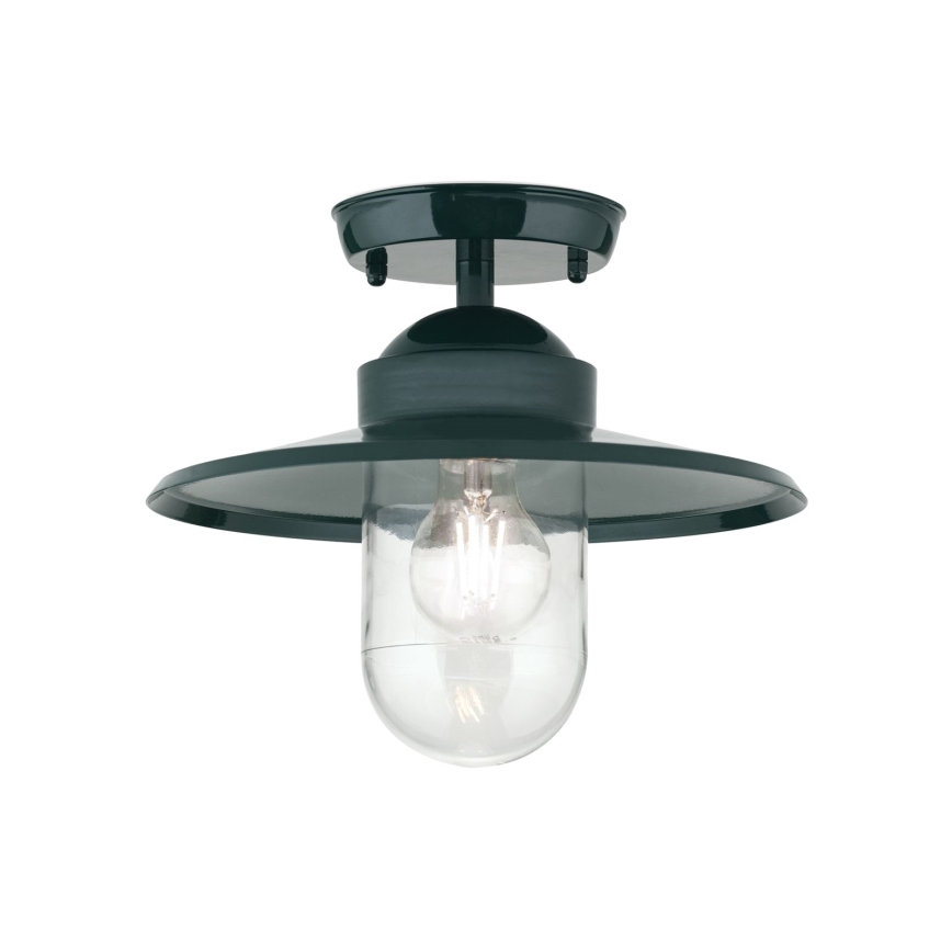 Outdoor-Anbauleuchte EDWARD 1xE27/60W/230V IP44 grün