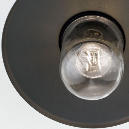 Outdoor-Anbauleuchte EDWARD 1xE27/60W/230V IP44 schwarz
