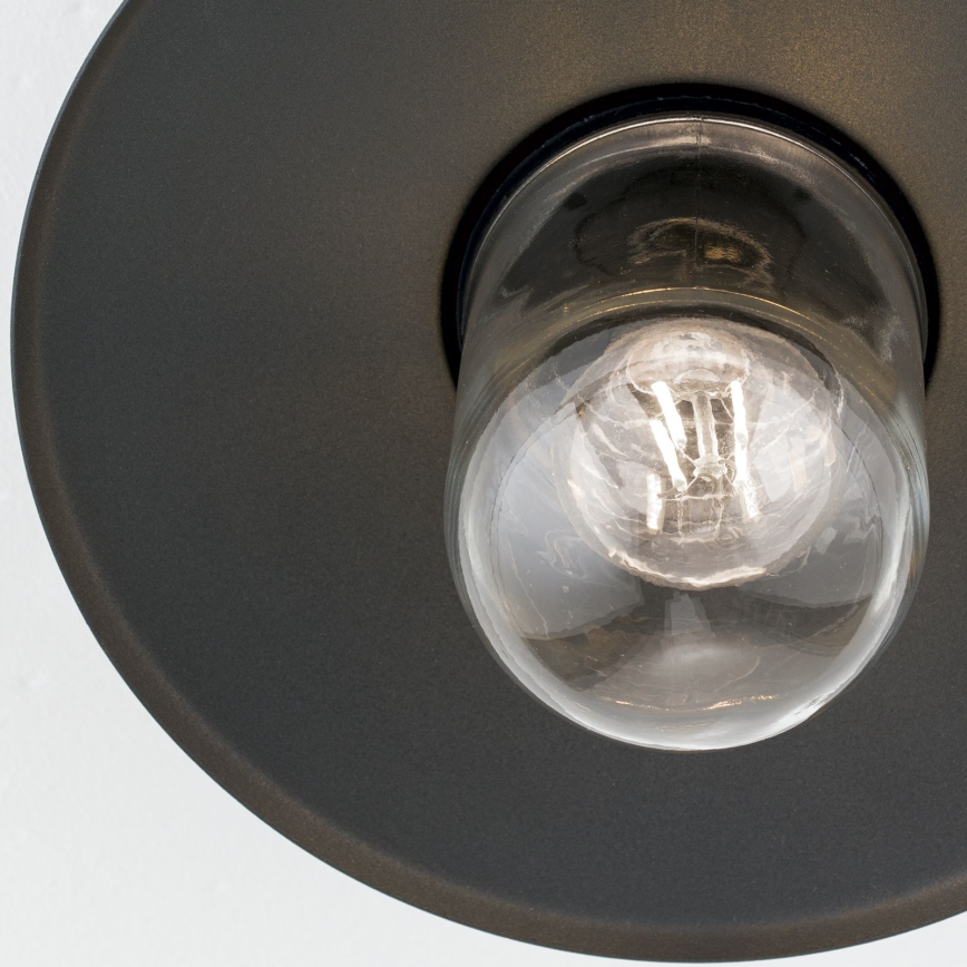 Outdoor-Anbauleuchte EDWARD 1xE27/60W/230V IP44 schwarz