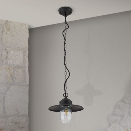 Außen-Pendelleuchte EDWARD 1xE27/60W/230V IP44 anthrazit