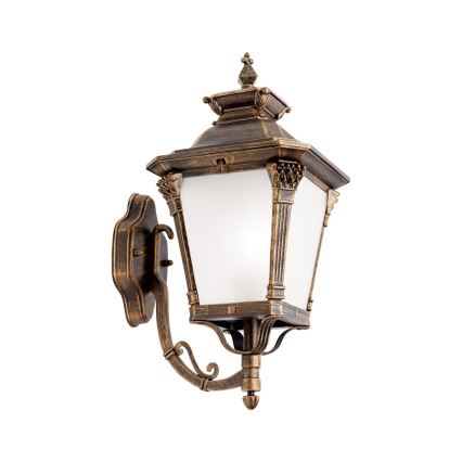 Lampada da parete per esterni AIKO 1xE27/60W/230V IP23 bronzo/patina