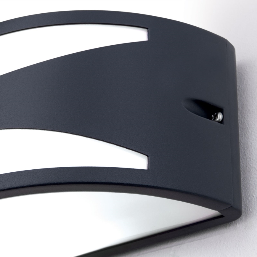 Applique da esterno SHELL 1xE27/40W/230V IP54 antracite