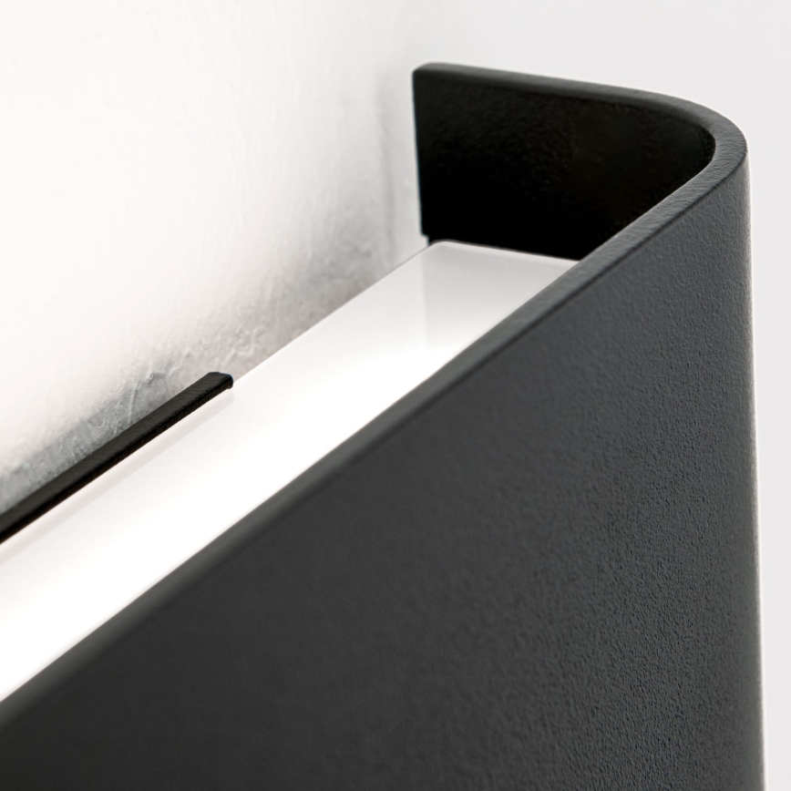 Lampada da parete LED ACCENT/14W/230V nera