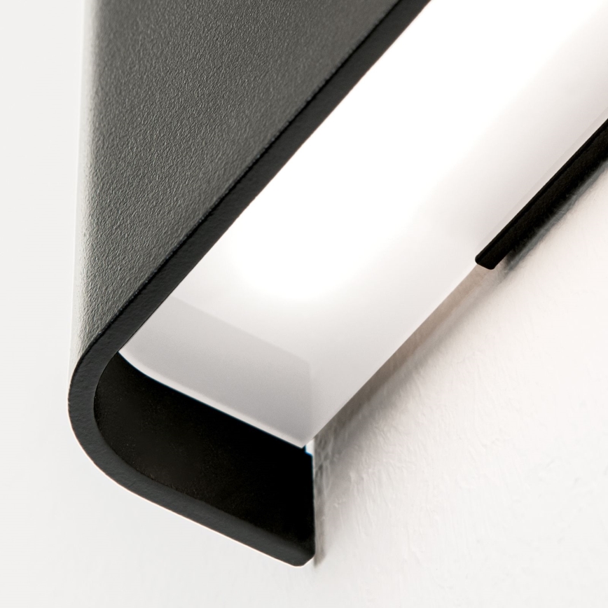 Lampada da parete LED ACCENT/14W/230V nera