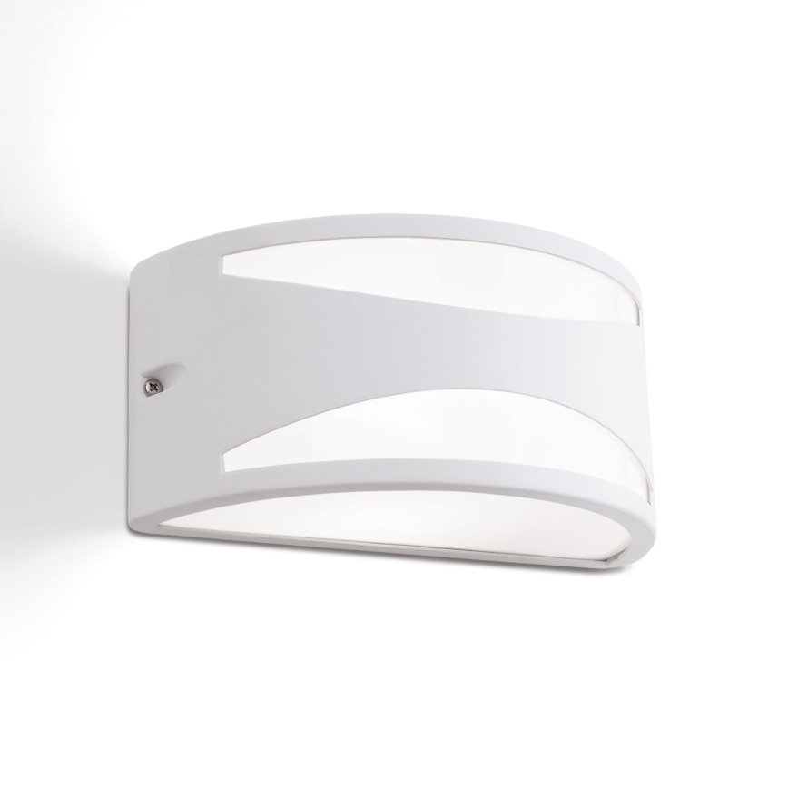 Applique murale d'extérieur SHELL 1xE27/40W/230V IP54 blanche