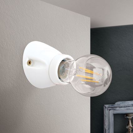Applique murale FROST 1xE27/60W/230V blanche