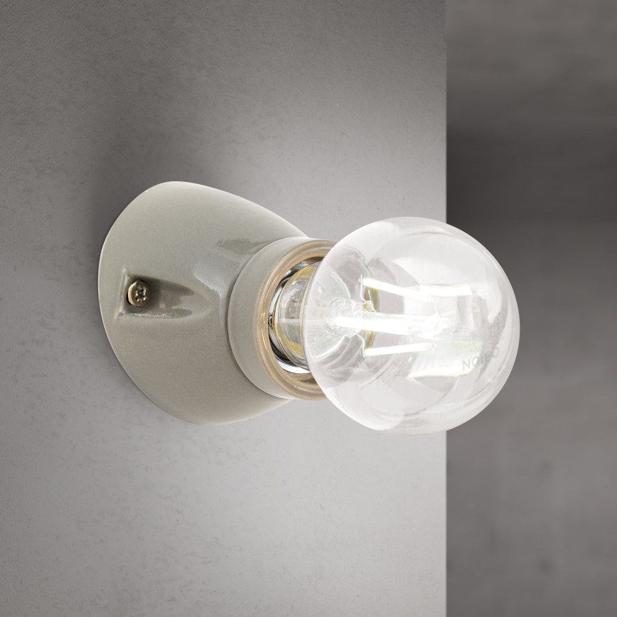 Applique murale FROST 1xE27/60W/230V grise