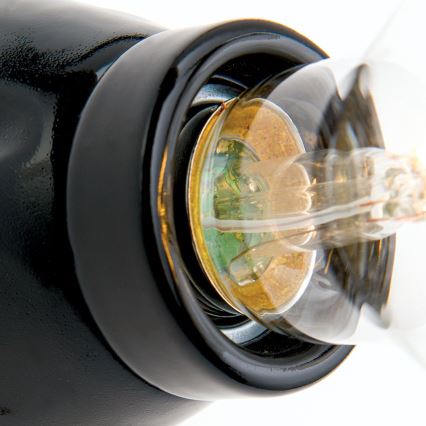 Applique murale FROST 1xE27/60W/230V noire