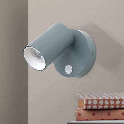 Applique spot PENN 1xGU10/13W/230V gris