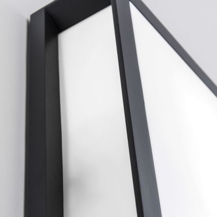 Außenleuchte HENRY 2xE27/15W/230V 26x26 cm IP44 anthrazit