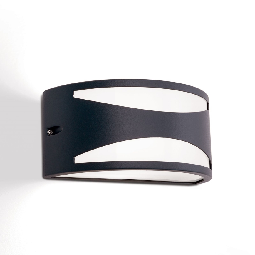 Außenwandleuchte SHELL 1xE27/40W/230V IP54 Anthrazit