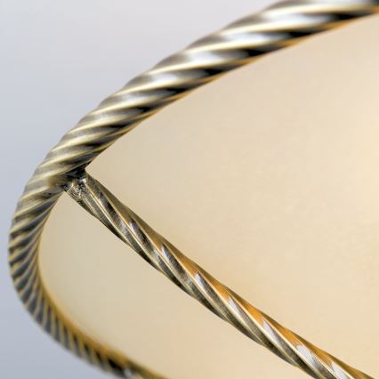 Deckenleuchte an Stange MAURO 3xE27/60W/230V d 42 cm bronzen