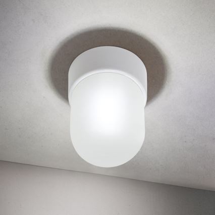 Deckenleuchte OSTIA 1xE27/40W/230V Ø 9,8 cm weiß