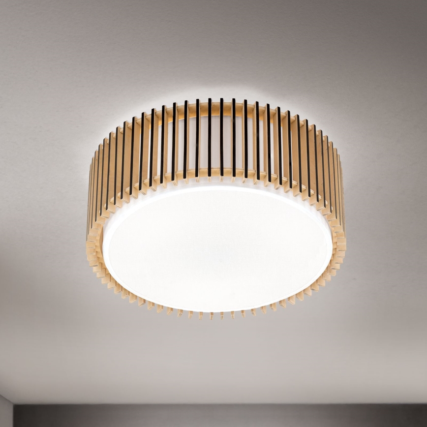 Deckenleuchte TARTA 3x E27/40W/230V, Durchmesser 40 cm, beige