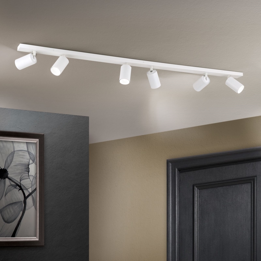 Spotleuchte SEAN 6xGU10/13W/230V weiß