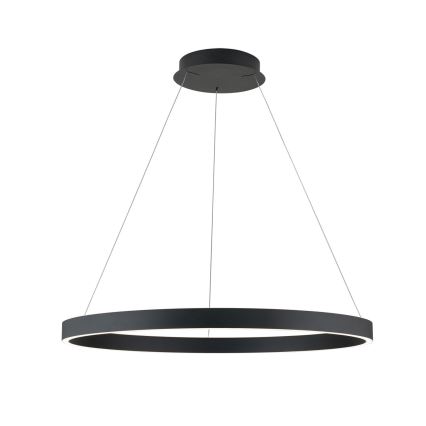 LED-dimmbare Pendelleuchte an Kabel KOLK LED/80W/230V 2700/3000/4000K Ø 80 cm schwarz