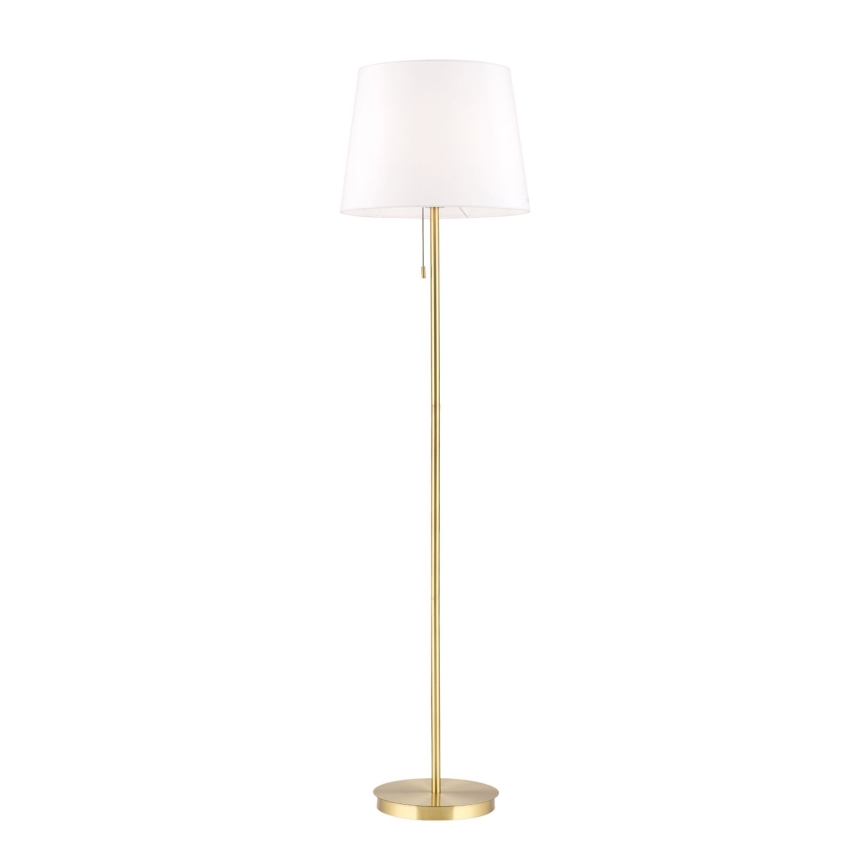 Lampada con piedistallo LUDWIG 1xE27/40W/230V bianco/oro