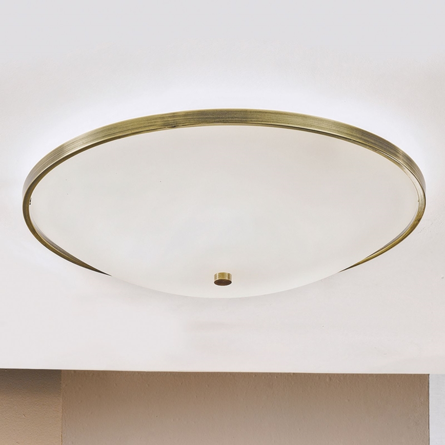 Plafonnier AIDA 5xE27/60W/230V d. 56,5 cm laiton