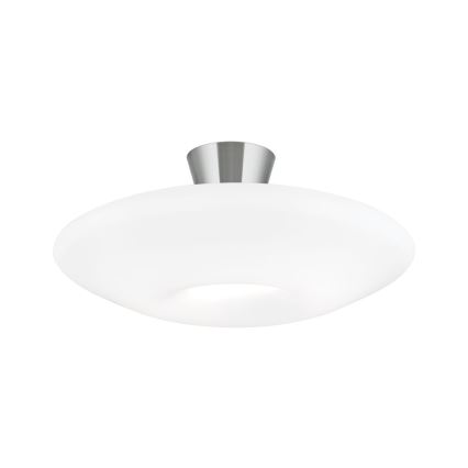 Plafoniera BLANC 2xE27/60W/230V diametro 49 cm cromo opaco