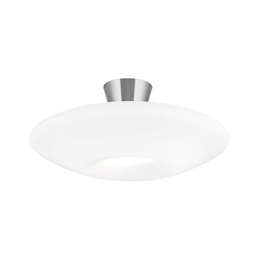 Plafoniera BLANC 2xE27/60W/230V diametro 49 cm cromo opaco