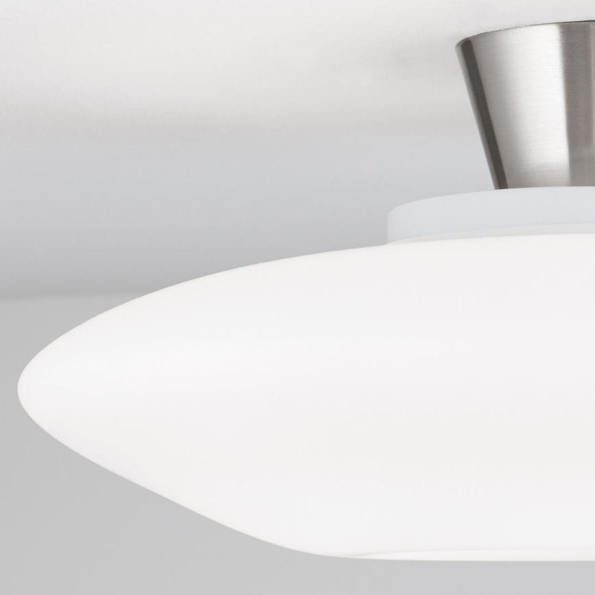 Plafoniera BLANC 2xE27/60W/230V diametro 49 cm cromo opaco