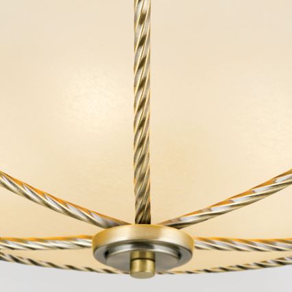 Deckenleuchte MAURO 5xE27/60W/230V d 56 cm bronzen