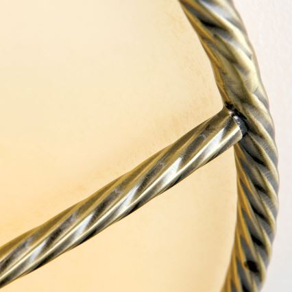 Plafonnier MAURO 5xE27/60W/230V d. 56 cm bronze