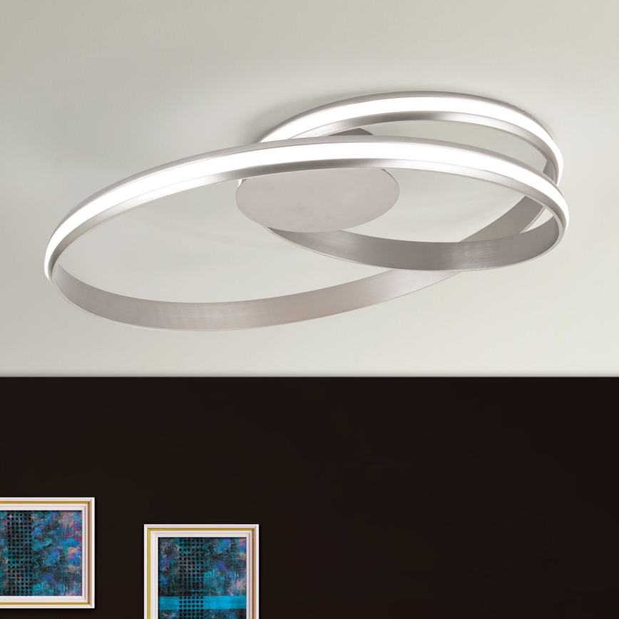 Plafonnier à intensité variable CIRCUS LED/30W/230V argent