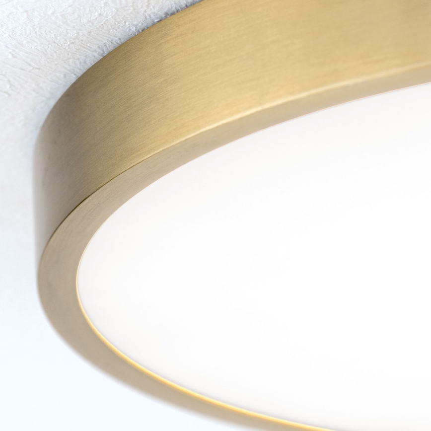 Plafonnier BULLY LED/28W/230V d. 28 cm doré