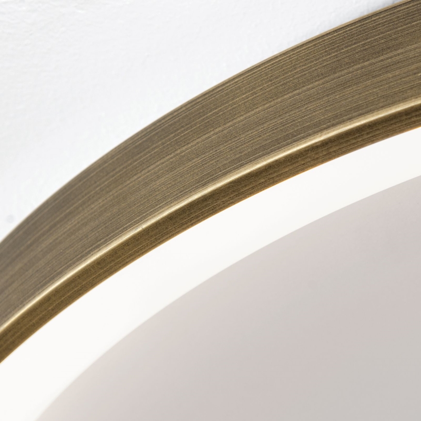 Plafoniera LED CHARLIE LED/72W/230V diametro 80 cm oro