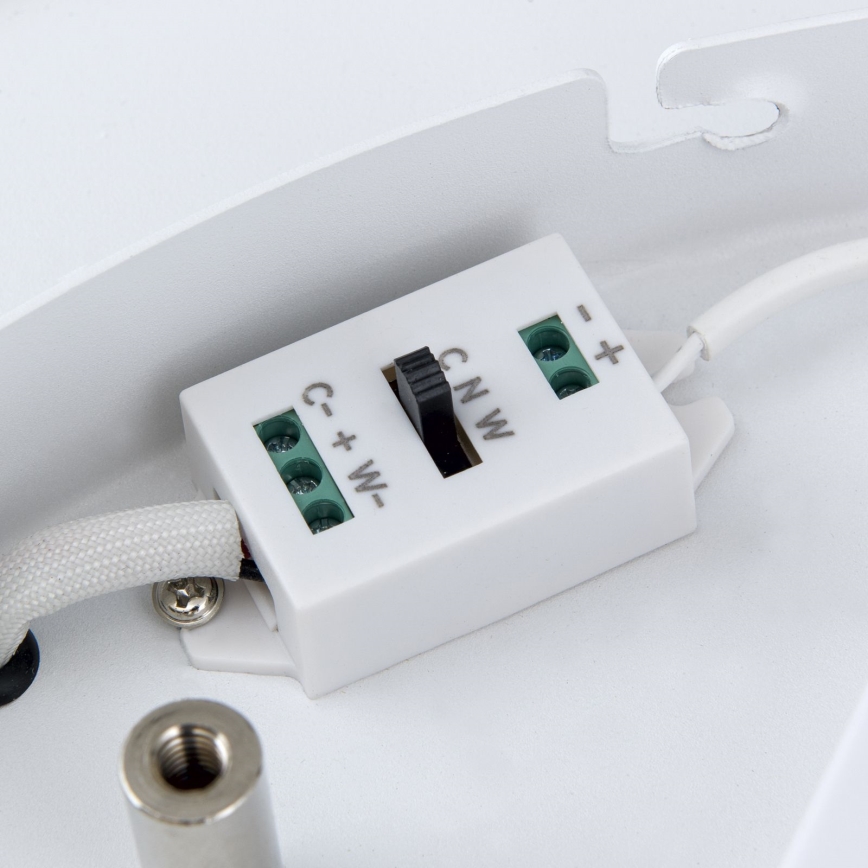 Lampada da soffitto dimmerabile a LED MASCA LED/36W/230V 2700/3350/4000K diam. 40 cm bianco