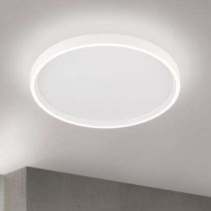 Plafonnier à intensité variable MASCA LED/36W/230V 2700/3350/4000K d. 40 cm blanc