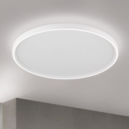 Plafoniera LED dimmerabile MASCA LED/47W/230V 2700/3350/4000K diametro 60 cm bianco