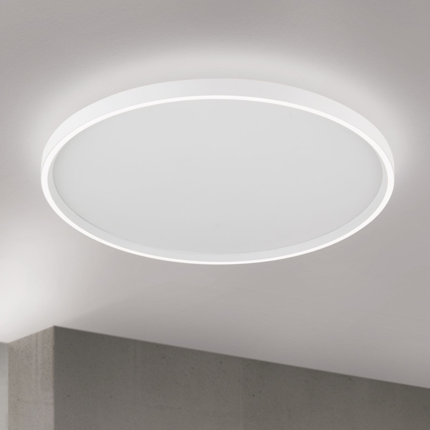 Plafoniera LED dimmerabile MASCA LED/47W/230V 2700/3350/4000K diametro 60 cm bianco