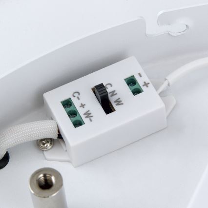 Plafoniera LED dimmerabile MASCA LED/47W/230V 2700/3350/4000K diametro 60 cm bianco